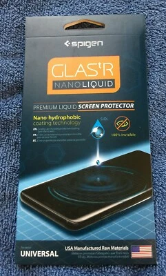 SPIGEN GLAS.TR Nano LIQUID Premium UNIVERSAL Wipe-On Screen Protection KIT - Image 1 of 2