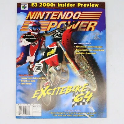 Nintendo Power May 2000 Vol 132 Excitebike 64 Duck Dodgers Poster Pokemon Comic - Image 1 of 4