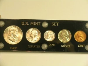 1953-S Brilliant Uncirculated Coin Year Set - Capital Holder San Francisco - Picture 1 of 6