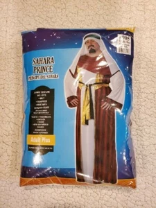 Adult SAHARA Prince Costume Adult Plus NEW - Picture 1 of 4