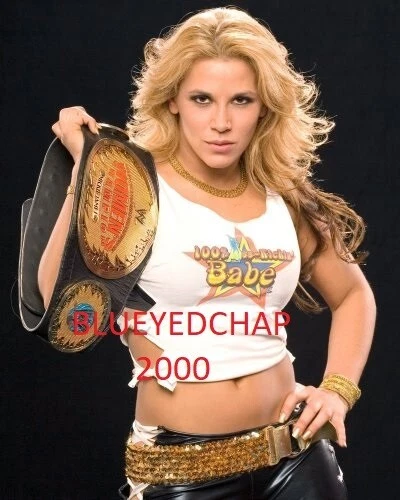 FOTO DE LUCHA LIBRE MICKIE JAMES CHICA LUCHADORA 8 X 10 WWF TNA Foto 1 de 1