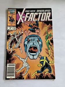 X-Factor #6 7/86 1986 Marvel Comics 1st Apocalypse X-Men Newsstand Edition - Picture 1 of 12