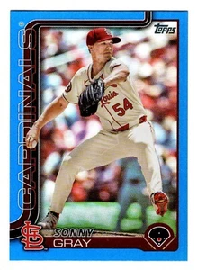 Sonny Gray 2025 Topps Major #306 Blue Rainbow Foil SP 86/150 St. Louis Cardinals - Bild 1 von 2