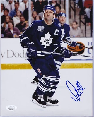 Autographed Doug Gilmour Toronto Maple Leafs Photo JSA - Image 1 of 2