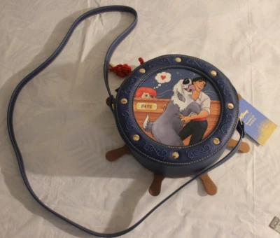 Danielle Nicole Disney The Little Mermaid Prince Eric Ship Wheel Crossbody Bag - Image 1 of 4