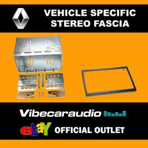 Renault Laguna II 2002 - 2005 Adattatore Stereo Fascia Doppio Din Nero CT23RT01 - Foto 1 di 1