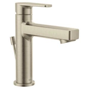 MOEN Cleveland Faucet Slate 40051BN Single Hole Single Handle Bathroom Faucet in - Picture 1 of 6