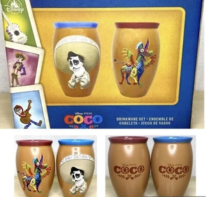 Disney Pixar Coco Mug Drinkware Cantarito Set Ernesto De La Cruz Alebrije Dante - Picture 1 of 13