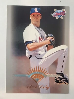 1997 Leaf #87 Chuck Finley ~ Anaheim Angels - Image 1 of 2