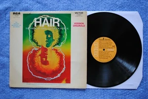 HAIR (USA Version) / LP RCA VICTOR 740.580 / BIEM 1969 Reassort 09-1970 (F) - Bild 1 von 2