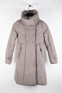 Authentic Moncler Women Down Beige Pre-Owned Coat Size 00(XS) H3891 - Picture 1 of 10