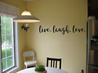 LIVE LAUGH LOVE VINYL WALL DECAL LETTERING LOVE DECAL STICKER HOME DECOR