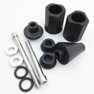 Protector de choque deslizante de marco negro para BMW S1000RR 2010-2013 HP4 2013 Foto 1 de 4