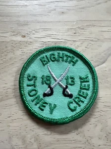 Vintage Boys Scouts Stoney Creek Eighth 18⚔️13 Patch. Canada - Picture 1 of 6