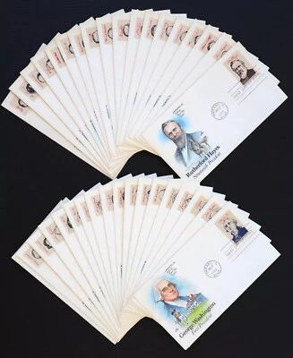 U.S. Scott #2216-2219 22c Presidents Set/36 ArtCraft First Day Covers - Image 1 of 2