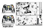 Skin Decal Wrap for Xbox 360 E Gaming Console &amp; Controller Sticker Design BFLY W