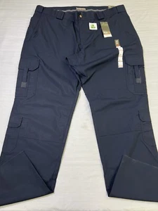 NEW 5.11 Tactical Taclite EMS Pants Men's Size 50x40 Unhemmed Navy Blue Rip Stop - Picture 1 of 19