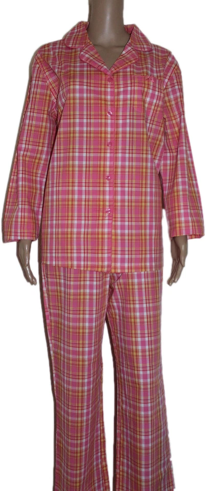 Damen Seidensticker / Schiesser Schlafanzug Pyjama Des.SD107  Größe: 76 / LM - Bild 1 von 1