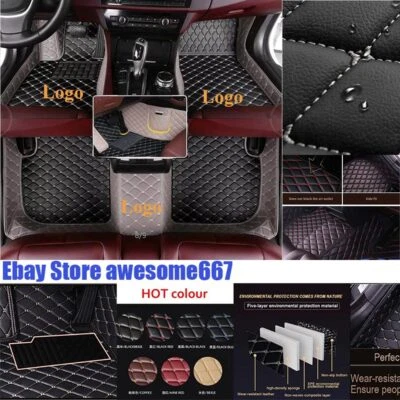 For Toyota All Models Car Floor Mats Carpets Cargo Liners Waterproof Luxury Mat - Image 1 of 4