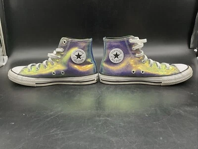 匡威 Converse Chuck Taylor All Star 671467C 高帮鞋 Iridescent 闪耀 US 5 — 第 1/4 张图片