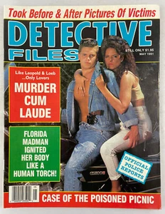 Detective Files Magazine, May 1991, Vintage True Crime Stories, Pulp - Picture 1 of 5