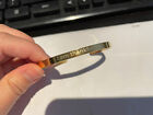 UK Gold I am thankful 5mm Bangle Bracelet