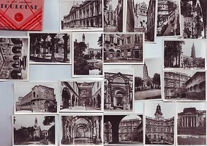 Pochette 20 vues photos noir et blanc :TOULOUSE - - Picture 1 of 1