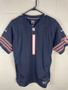 NFL On Field Trikot Chicago Bears Justin Fields - Jugend XL 18/20 - Bild 1 von 9