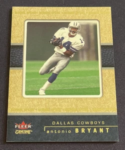 2002 Fleer Genuine - Genuine Upside #/599 - Antonio Bryant - #136 (RC) - Picture 1 of 2