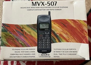 Téléphone portable portable vintage Audiovox fabriqué au JAPON MVX401L (neuf avec batt) - Photo 1 sur 7