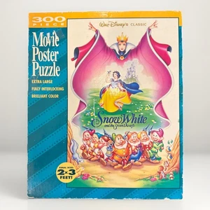 Walt Disney's Classic SNOW WHITE 300 Pc. Movie Poster Puzzle - Golden NEW 2x3ft - Picture 1 of 7