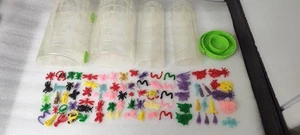 Creepy Crawlers Bug Zoo Container Carrying Case Holder with Bugs Vintage - Picture 1 of 6