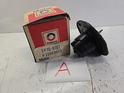 NOS GM A/C Blower Motor for 1982-86/Chevrolet/GMC OEM 22048573 Chevy C 10 Truck - Image 1 of 4
