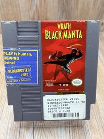 Wrath of the Black Manta (Nintendo Entertainment System, 1990) NES Tested