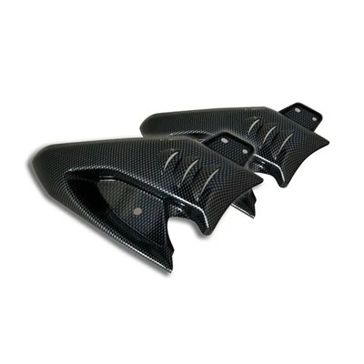 ONE CAMAMOTO Coperchi Postertiori Effetto Carbonio Yamaha TMAX 500 2008 2009 2010 2011