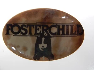 FOSTERCHILD De Colección 1978 Banda Canadiense Original Pinback Insignia Mushroom Records LEER - Imagen 1 de 4