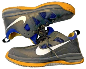Nike Air Max Dominate XD sportliche Basketball-Sneaker schwarz gelb blau Gr. 12 - Bild 1 von 9