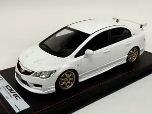 1/18 GT Spirit Otto móvil Honda Civic Type R FD2 2007 Mugen blanco OT941 AB091 - Imagen 1 de 9