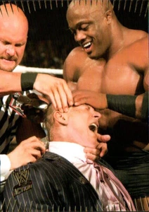 2007 Topps Action WWE Wrestling Card #86 Bald Billionare Mr. McMahon - Picture 1 of 2