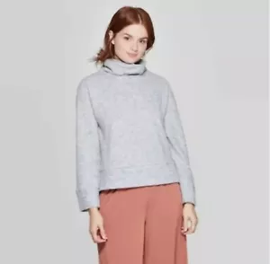 Damen Rollkragen Kuschel Pullover - A New Day - grau - Bild 1 von 3