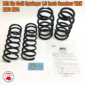 Lift Up Coil Springs 1.5 inch Sambar VAN KV3 KV4 For Subaru 1990-1998 JDM - Picture 1 of 13