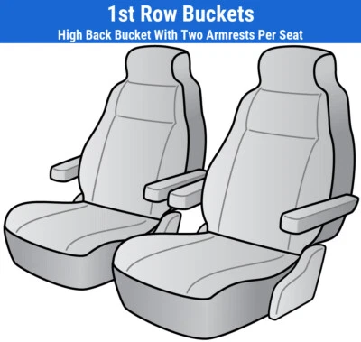 Fundas de asiento de felpa para Ford F-350 1989-1991 Foto 1 de 4