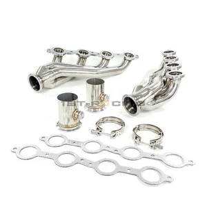 V Band LS Exhaust Headers for Camaro,Chevelle,Nova,Firebird V8 4.8L,5.3L,5.7L - Picture 1 of 10