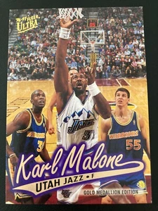 1996-97 Fleer Ultra Gold Medallion Edition G-253 Karl Malone - Picture 1 of 2