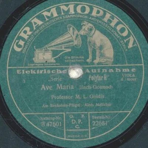 Professor M. L. Goldis - Ave Maria / Träumerei - Bild 1 von 4