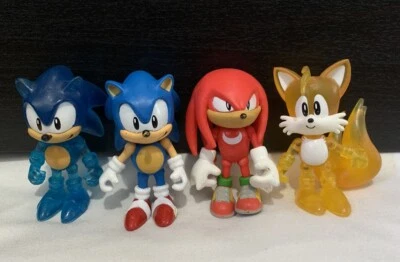 Tomy Sonic The Hedgehog Knuckles Tails Sonic 2.5 Pulgadas Figuras de Acción Juguetes Lote 4 Foto 1 de 4