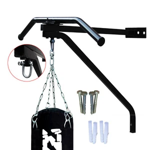 Soporte de pared extraíble soporte de saco de boxeo soporte de entrenamiento de perforación soportes montados - Imagen 1 de 3