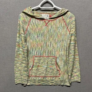 Anthropologie Field Flower Sweater Women's Small Multicolor Hoodie Lightweight - Picture 1 of 11