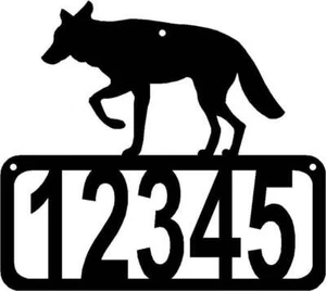 Coyote Haus Adressschild - Made in USA - Bild 1 von 1