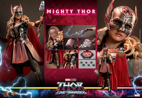 HT Thor Love and Thunder 1/6th scale Mighty Thor Collectible Figure MMS663 Cover